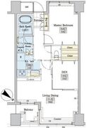 レジディアタワー上池袋 TW-229 間取り図