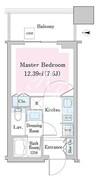 中野ステーションレジデンス 405 間取り図