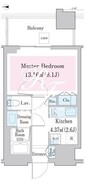 中野ステーションレジデンス 507 間取り図