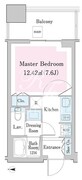 中野ステーションレジデンス 806 間取り図