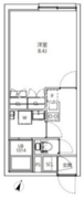 マキシヴシティ板橋区役所前 202 間取り図