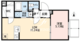 オプション弥生町 301 間取り図