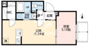 オプション弥生町 402 間取り図