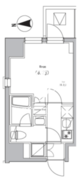 プレミアムキューブ大森本町 404 間取り図