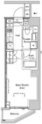 プラウドフラット門前仲町5 108 間取り図