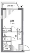 プライムアーバン目黒リバーサイド 201 間取り図