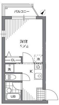 プライムアーバン目黒リバーサイド 201 間取り図