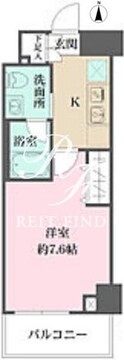 ベルフェリーク木場 304 間取り図