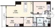 VISTA豊島 102 間取り図