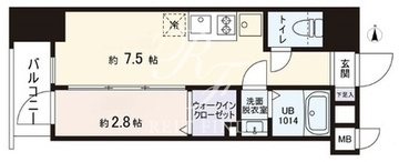 VISTA豊島 403 間取り図