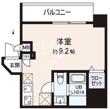 VISTA豊島 705 間取り図