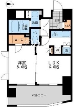 プライマル三軒茶屋 902 間取り図