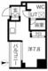 エルフォルテ五反田 1003 間取り図