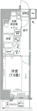 アイルプレミアム文京六義園 1001 間取り図