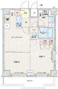 ルーブル本羽田 801 間取り図