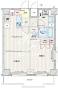 ルーブル本羽田 601 間取り図