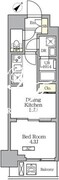 グランエール西日暮里サウス 602 間取り図