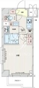ルーブル本羽田 805 間取り図