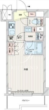 ルーブル本羽田 804 間取り図