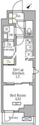 グランエール西日暮里サウス 903 間取り図