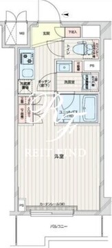 ルーブル本羽田 405 間取り図