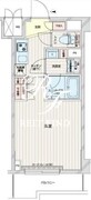 ルーブル本羽田 203 間取り図