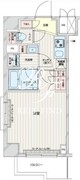 ルーブル本羽田 504 間取り図
