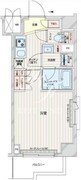 ルーブル本羽田 501 間取り図