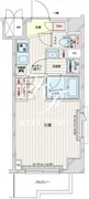 ルーブル本羽田 201 間取り図