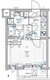 プレミアムキューブ中野 209 間取り図