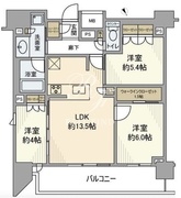 リビオ蒲田ザ・ゲート 12階69.06㎡ 間取り図