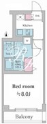 レオーネ方南町 403 間取り図