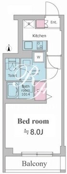 レオーネ方南町 403 間取り図