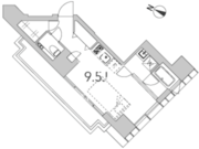 グランデュオ上馬 501 間取り図