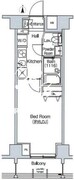 カバナ北参道 604 間取り図