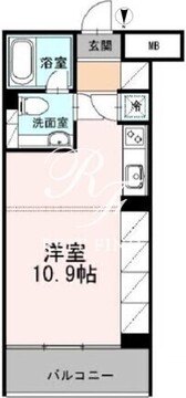 カスタリア目黒長者丸 311 間取り図