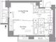 パークアクシス錦糸町 203 間取り図
