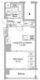 コンフォリア西早稲田 204 間取り図