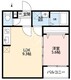 カレッツァ足立入谷 303 間取り図