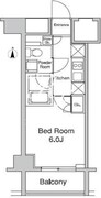 プラウドフラット蒲田2 903 間取り図