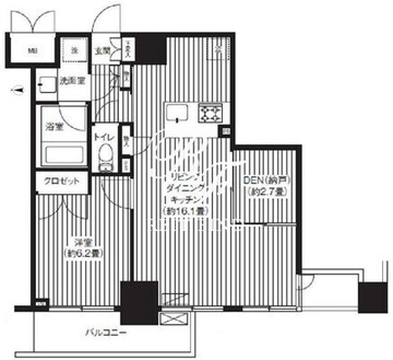 グランハイツ錦糸町 804 間取り図
