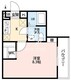 カレッツァ足立入谷 301 間取り図