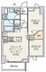 クレストコート北千住レジデンス 704 間取り図