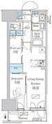 パークアクシス品川天王洲アイル 1111 間取り図