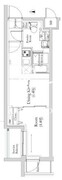 リルシア馬込 301 間取り図