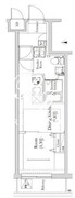 リルシア馬込 402 間取り図
