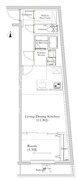 リルシア馬込 208 間取り図