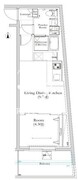 リルシア馬込 408 間取り図