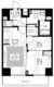 ステージファースト新御徒町2 1102 間取り図