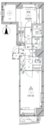 リクレイシア西麻布 2-203 間取り図
